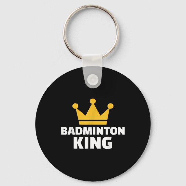 Llavero Badminton King (Anverso)