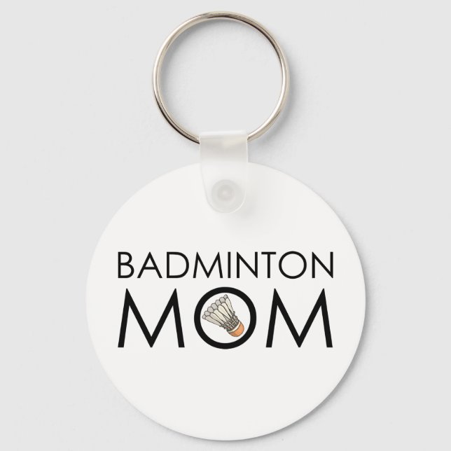 Llavero Badminton Mom (Anverso)