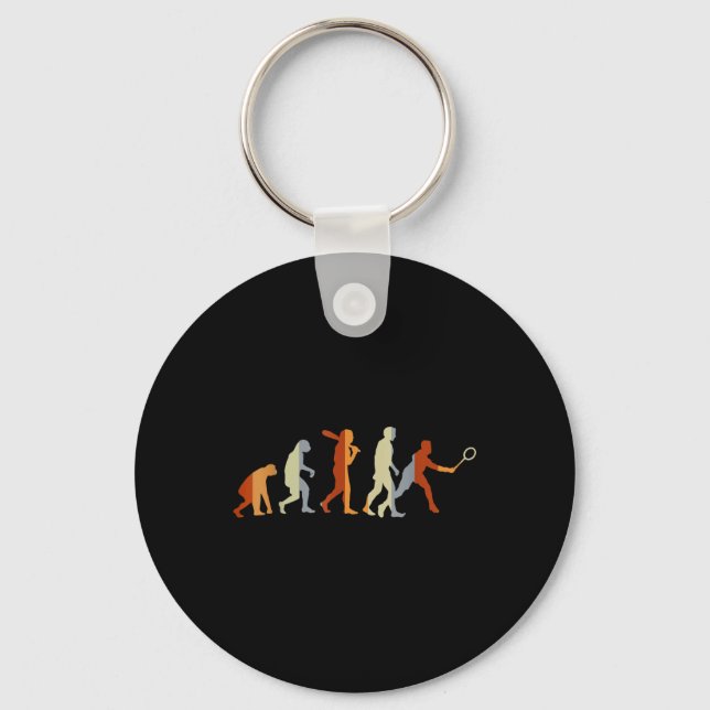 Llavero Badminton Player Sport Gift Evolution Badminton (Anverso)