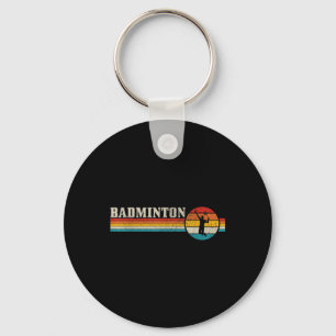 Llavero Badminton Player Vintage