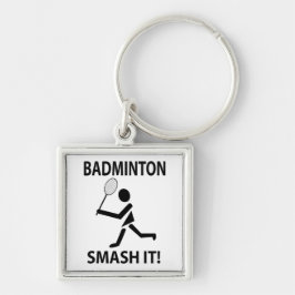 Llavero Badminton Smash It Sports Player Coach Badminton