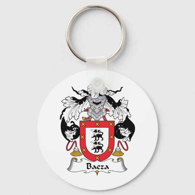 Llavero Baeza Family Crest (Anverso)