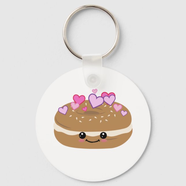Llavero Bagel Lover Bagel Buddies (Anverso)