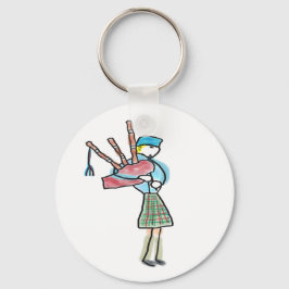 Llavero Bagpipe Playing