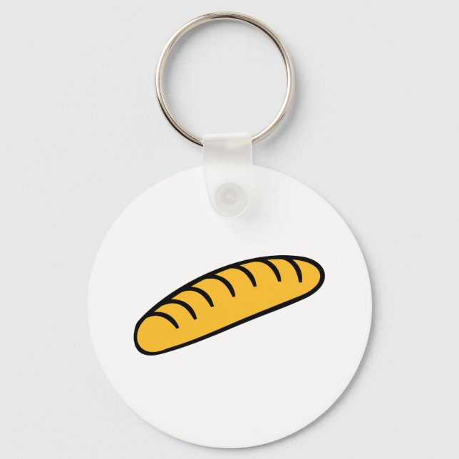 Llavero Baguette de pan (Anverso)