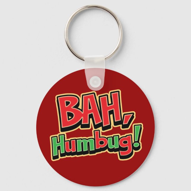Llavero Bah Humbug (Anverso)