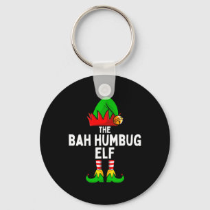 Llavero Bah Humbug Elf Matching Family Navidades