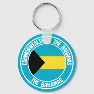 Llavero Bahamas rodea el blema