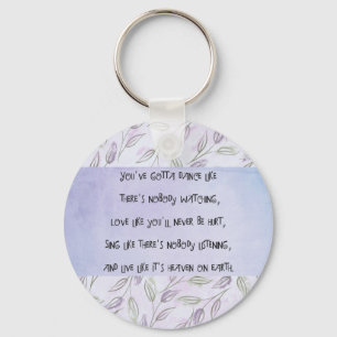 Llavero Bailar como nadie mira 