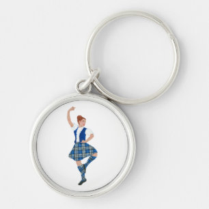 Llavero Bailarín de las Highlands escocesas - Nevil Plaid