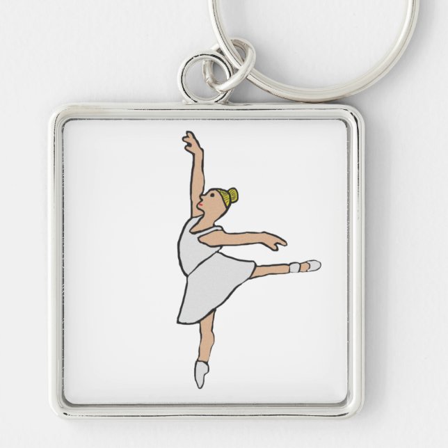 Llavero Bailarina Bailarina de ballet (Frente)