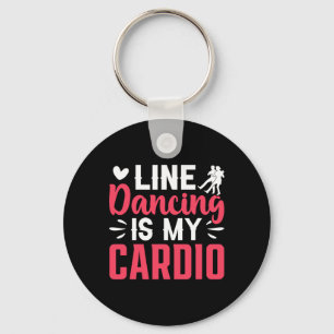Llavero Bailarina Baile Línea Danza Es Mi Cardio
