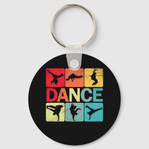 Llavero Bailarina de baile B-Boy Dance Tshirt Breakdance