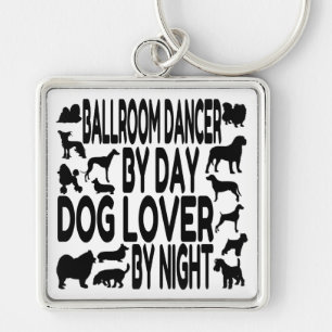 Llavero Bailarina de salón de baile Dog Lover