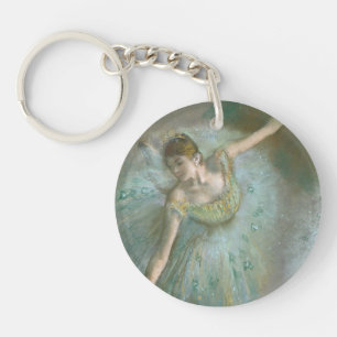 Llavero Bailarina en Green Edgar Degas