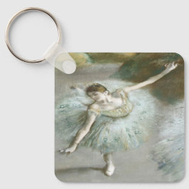 Llavero Bailarina en verde por Edgar Degas