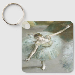 Llavero Bailarina en verde por Edgar Degas