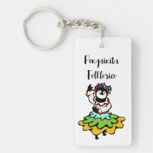 Llavero Bailarina Folklórica Penguinita
