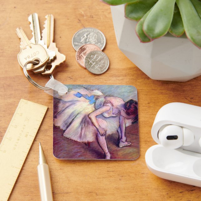 Llavero Bailarina sentada de Edgar Degas, Ballet de arte (Escritorio )
