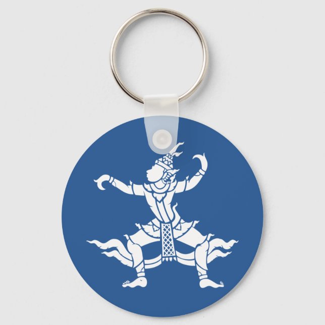 Llavero Bailarina tailandesa ⚠ ⚠ Rótulo tailandés (Anverso)