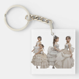 Llavero Bailarinas románticas