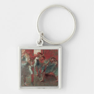 Llavero Bailarines de Edgar Degas el en el ensayo,