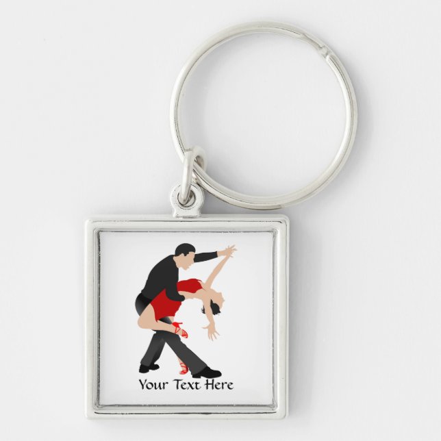 Llavero Bailarines del tango (modificados para requisitos (Frente)