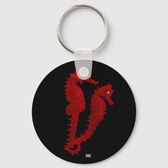 Llavero Baile De Los Caballos De Mar (Rojo) (Anverso)