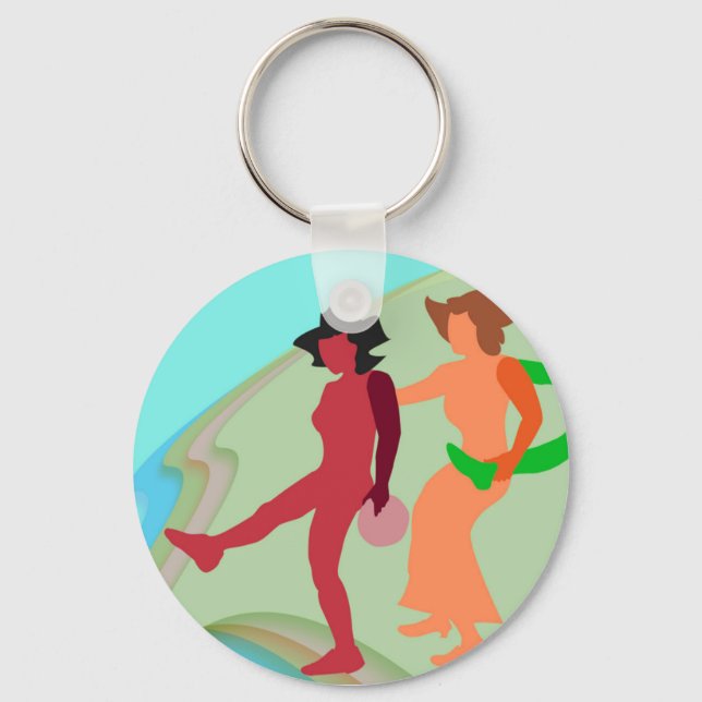 Llavero Baile de playa (Anverso)