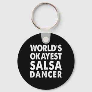 Llavero Baile divertido de la bailarina de Salsa Okayest