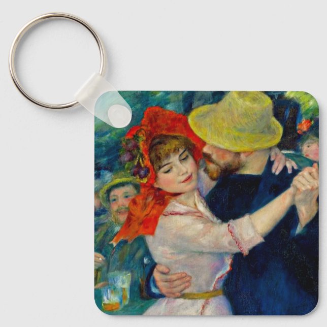 Llavero Baile en Bougival Pierre Renoir (Anverso)