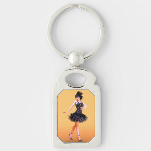 Llavero Baile Flapper Vintage