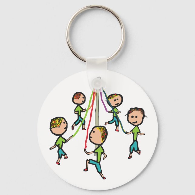 Llavero Baile Maypole (Anverso)