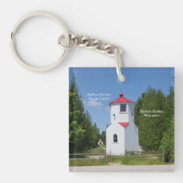 Llavero Baileys Harbour Range Lights acrílico key chain
