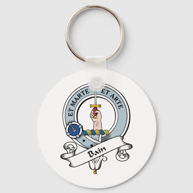 Llavero Bain Clan Badge (Anverso)