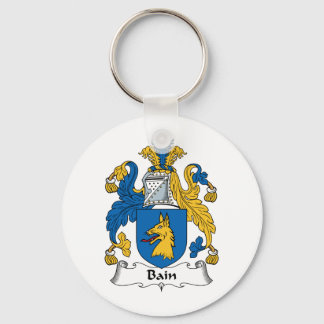 Llavero Bain Family Crest