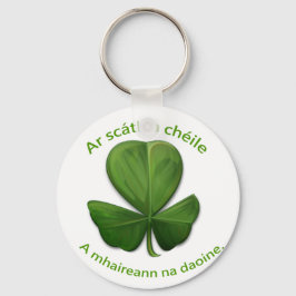 Llavero Bajo el refugio del otro, la gente sobrevive