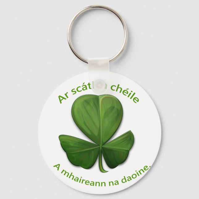 Llavero Bajo el refugio del otro, la gente sobrevive (Anverso)