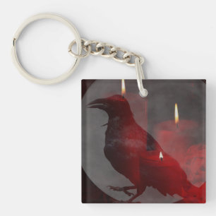 Llavero Bajo tu hechizo en rojo