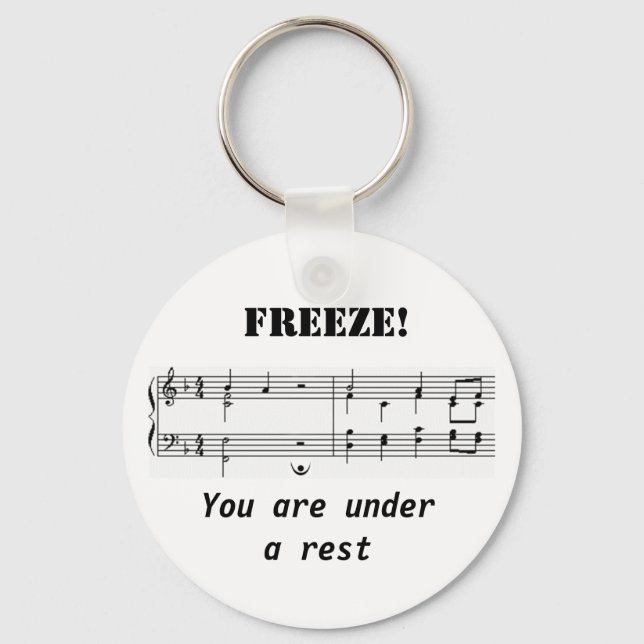 Llavero Bajo un descanso (Anverso)