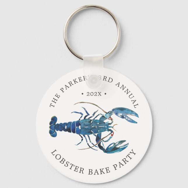 Llavero Bake Ocean Blue Lobster (Anverso)