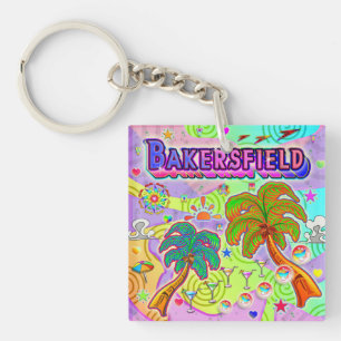Llavero Bakersfield Vacation Target Keychain