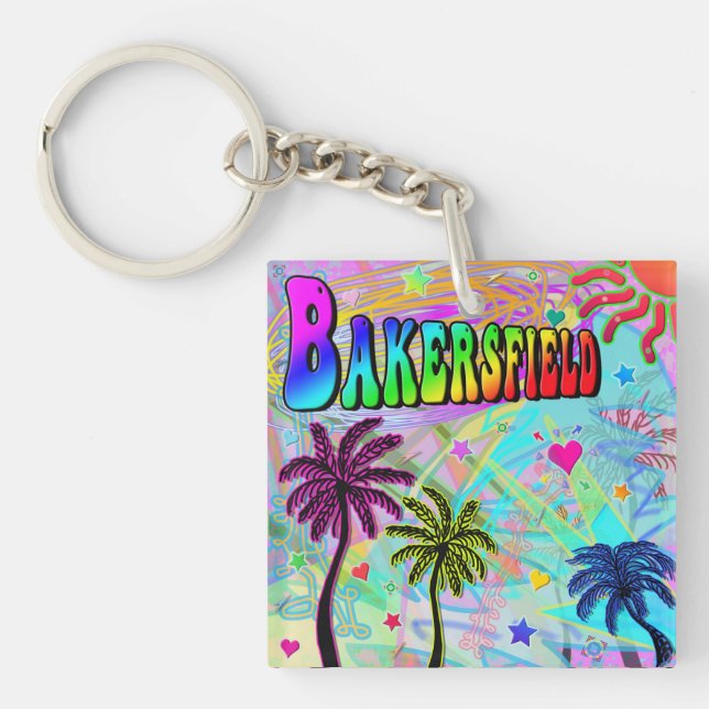 Llavero Bakersfield Vivid Romance Keychain (Frente)
