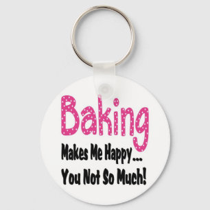 Llavero Baking Me Hace Feliz