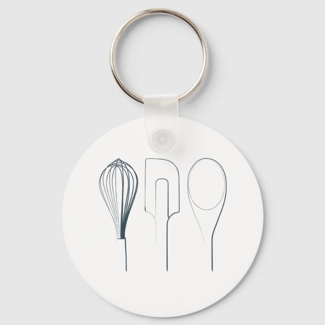 Llavero Baking Utensils (Anverso)