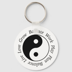 Llavero Balance de Yin Yang Keychain