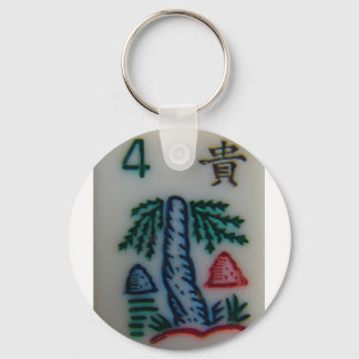 Llavero Baldosa de flores