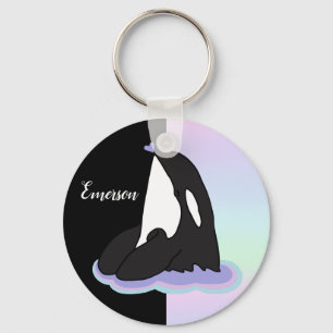 Llavero Ballena asesina de orca personalizada