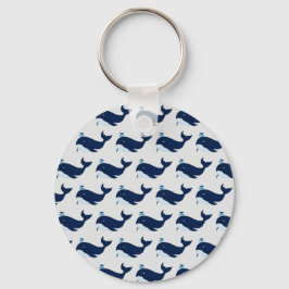 Llavero Ballena azul, náutica
