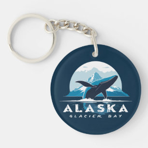 Llavero Ballena de la Bahía del Glaciar - Alaska